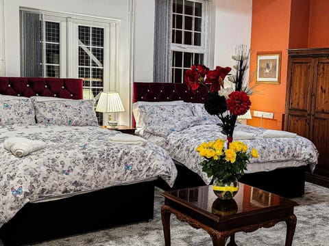 Bed, Living room, Photo of the whole room, Seating area, Bedroom