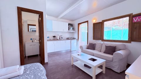 Living room, kitchen