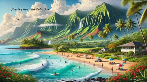 Waikomo Stream Villas 530 House in Poipu