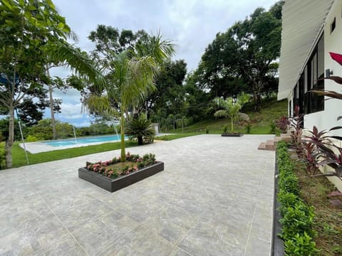 Spring, Day, Natural landscape, Garden, Pool view, Swimming pool
