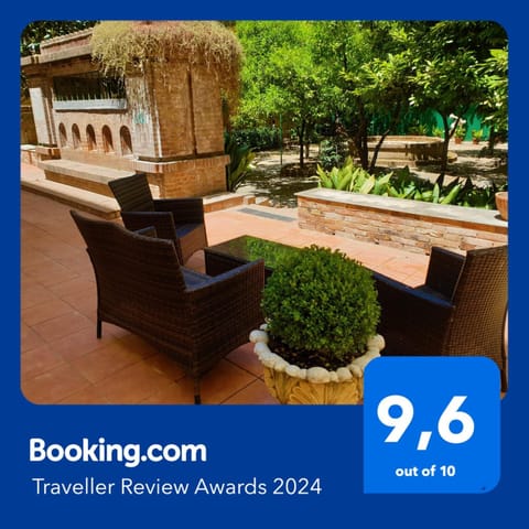 Balcony/Terrace, Logo/Certificate/Sign, Garden view, Certificate/Award