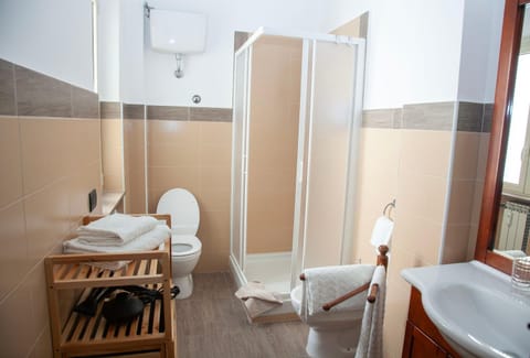 Shower, Toilet, Bathroom, bidet, towels