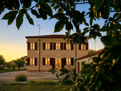 Property building, Facade/entrance, Summer, Sunset