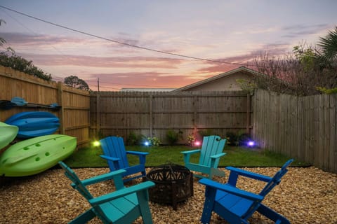Patio, Sunset