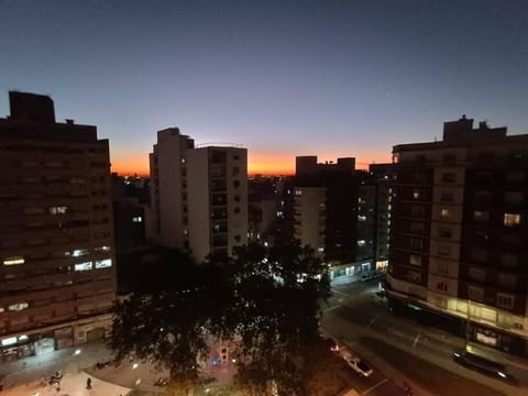 City view, Sunset