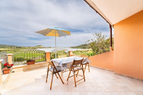 Property building, Patio, Natural landscape, View (from property/room), Balcony/Terrace, Dining area