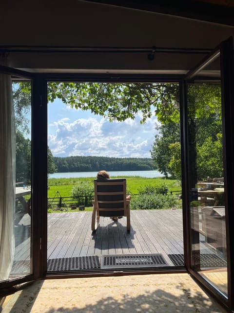 Natural landscape, Balcony/Terrace, Lake view