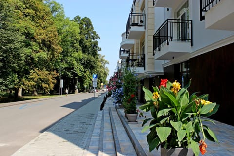 Property building, Spring, Day, Neighbourhood, Street view