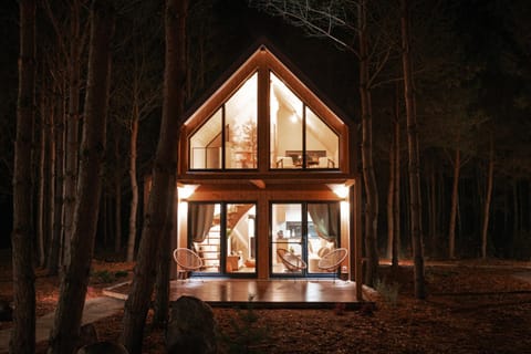 Property building, Night, Natural landscape