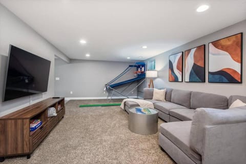Mid-Mod Marvel Central Game RmWet Bar Patio House in Arvada