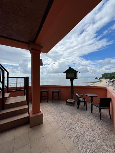 Patio, Day, Natural landscape, View (from property/room), Balcony/Terrace, Sea view