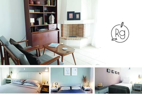 Living room, Bedroom