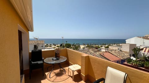 View (from property/room), Balcony/Terrace, Sea view