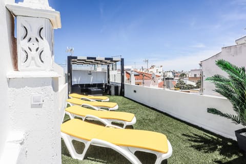 Patio, Spring, Day, View (from property/room), Balcony/Terrace, sunbed