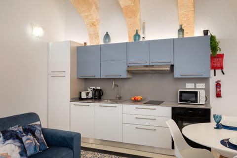 Modern Traditional Apartment with Maltese Internal Court Yard - Designed with Traditional Stone and Tiling Apartment in Valletta
