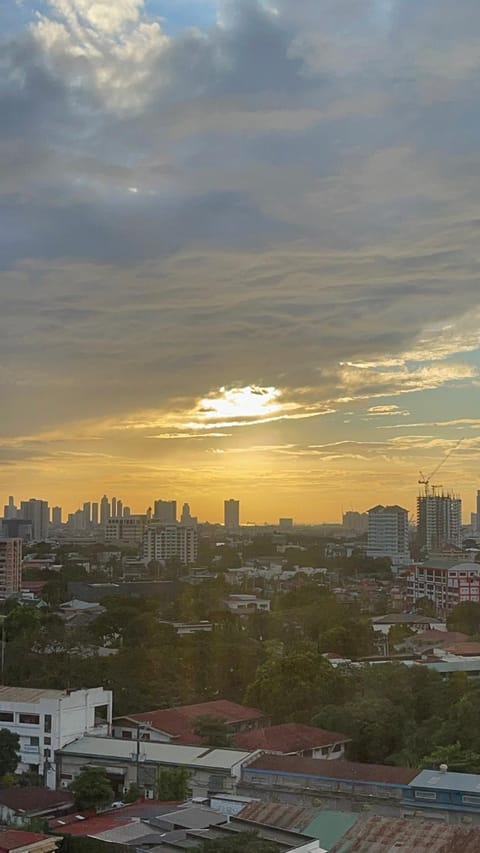 City view, Sunset