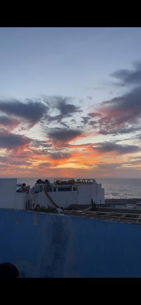 Natural landscape, Sea view, Sunset
