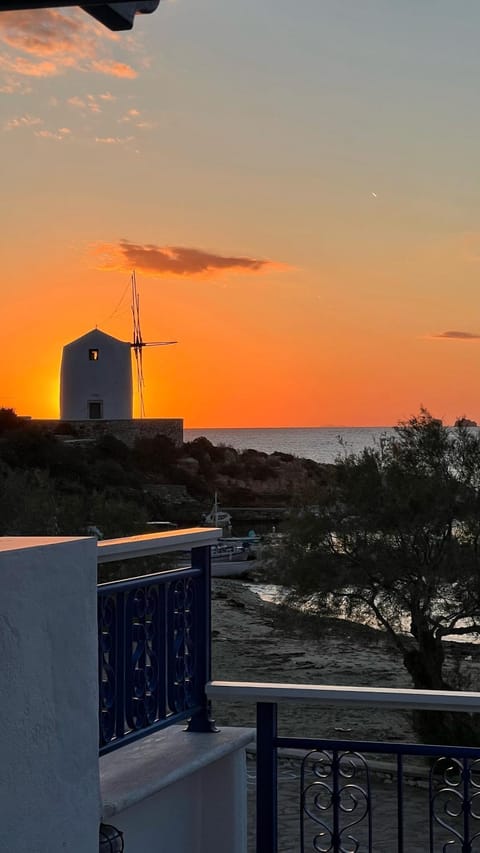Natural landscape, Balcony/Terrace, Sea view, Sunset