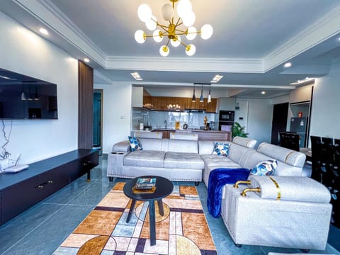 TV and multimedia, Kitchen or kitchenette, Living room, Seating area, Dining area