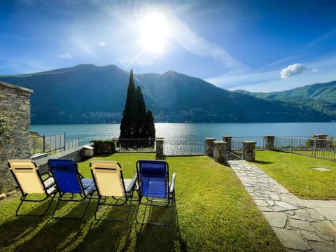 Spring, Day, Natural landscape, Garden, Garden view, Lake view, Mountain view, sunbed