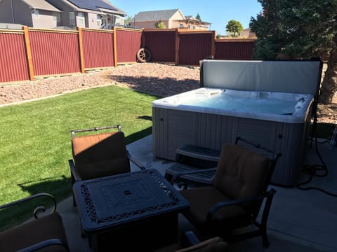 Patio, BBQ facilities