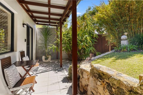 Patio, Day, Garden view