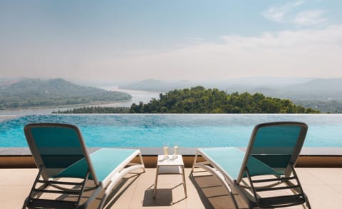 Natural landscape, Lake view, Mountain view, Pool view, River view, Swimming pool