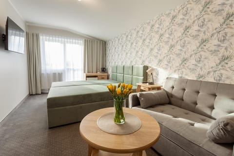 Bed, TV and multimedia, Photo of the whole room