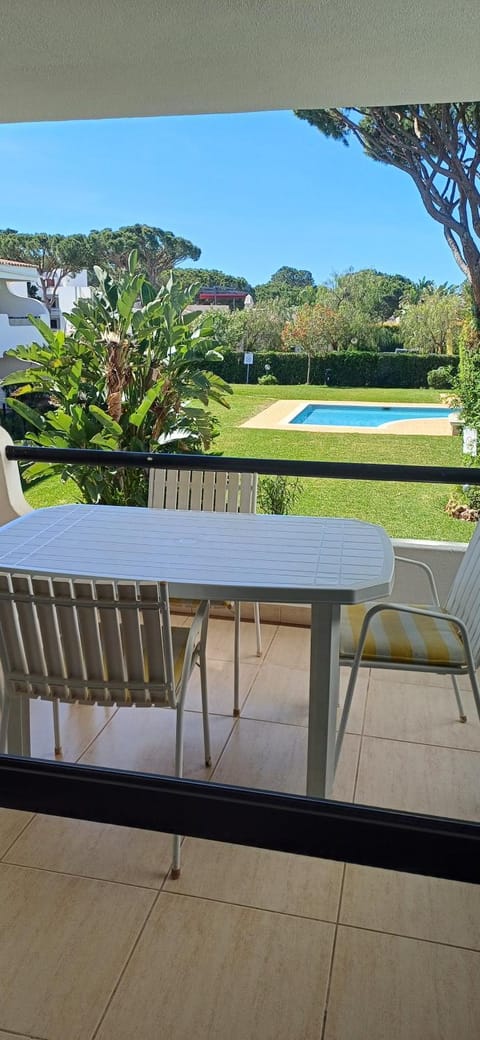 Garden, Balcony/Terrace, Pool view