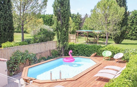 Garden, Pool view, sunbed