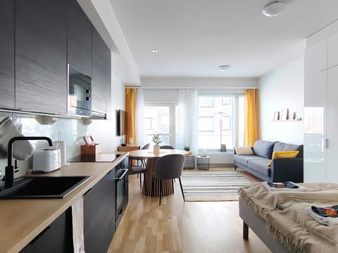 Asunto Siltavahti jokinäkymällä Apartment in Finland