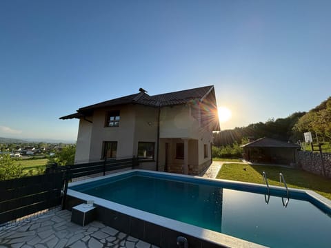 Property building, Pool view, Swimming pool