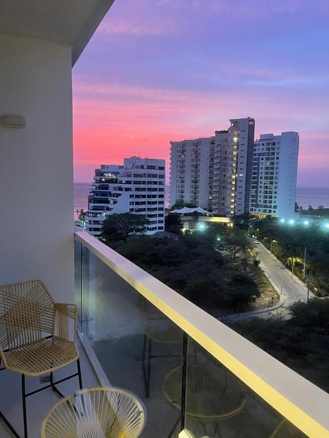 Property building, Natural landscape, City view, Sunset
