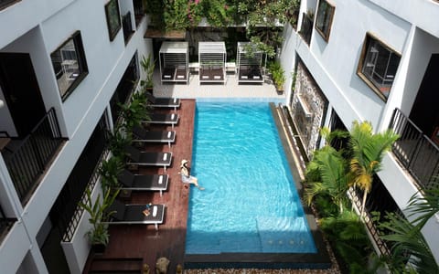 Property building, Patio, Day, Bird's eye view, View (from property/room), Balcony/Terrace, Pool view, Area and facilities, Area and facilities, Swimming pool, Swimming pool, sunbed