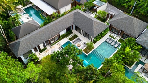 Bird's eye view, Pool view, Swimming pool, sunbed