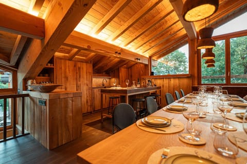 Kitchen or kitchenette, Dining area