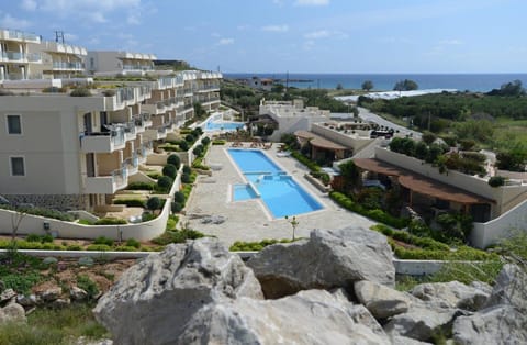 Property building, Pool view, Sea view, Swimming pool
