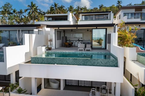 Property building, Patio, Day, View (from property/room), Balcony/Terrace, Pool view, Swimming pool