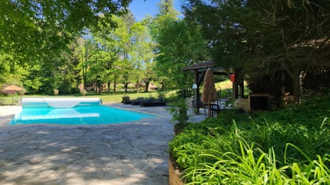 Natural landscape, Garden view, Swimming pool