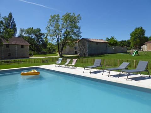 Property building, Living room, Swimming pool