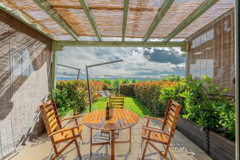 Natural landscape, Dining area, Garden view