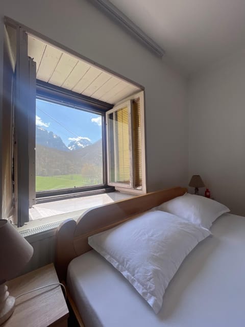 Bed, Natural landscape, Bedroom