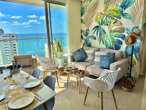 Living room, Sea view