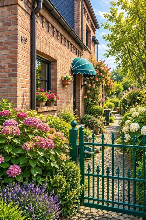 Property building, Facade/entrance, Garden