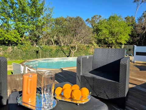 Pool view, Swimming pool, sunbed