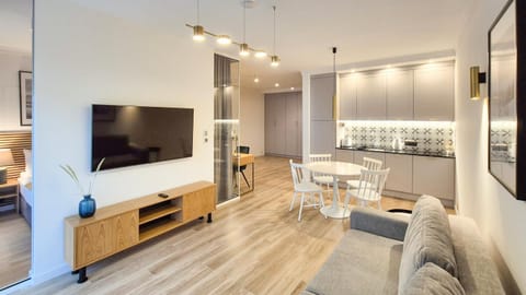 TV and multimedia, Kitchen or kitchenette, Living room, Seating area, Dining area, Evening entertainment