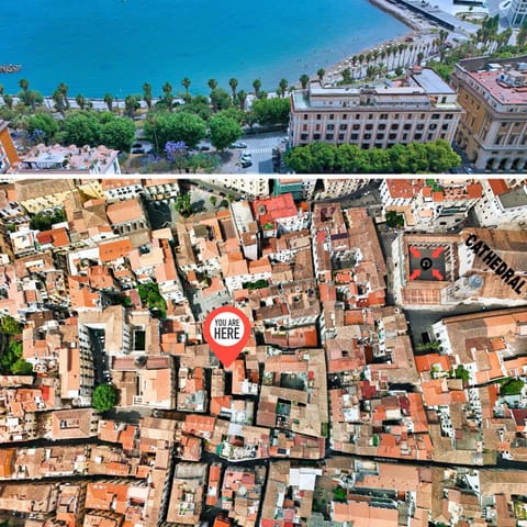 Property building, Bird's eye view, View (from property/room), City view