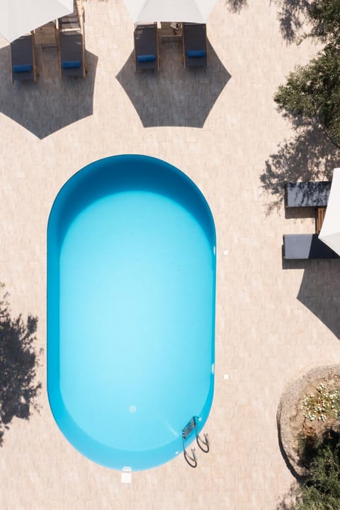 Pool view, Swimming pool, sunbed