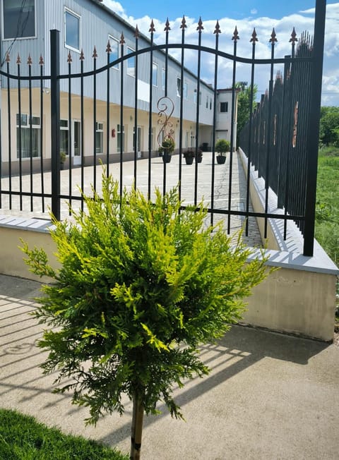 Property building, Facade/entrance, Day, Parking