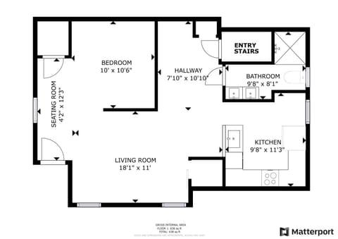 Close to Stadiums, Downtown Cincy, & more, 1BR Apt Apartment in Covington